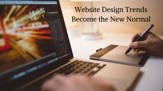 Website Design Trends Become the New Normal